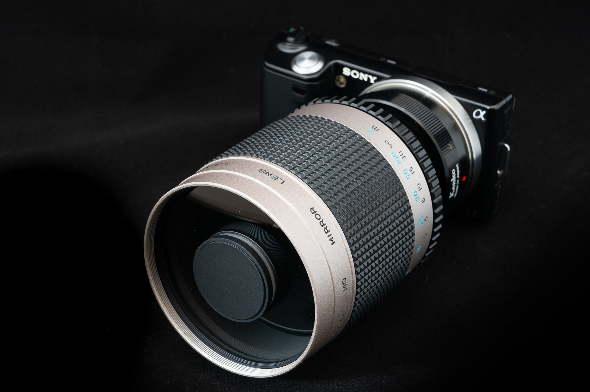 【美品】Nikon 500mm f8.0 マニュアル ミラーレンズ kenko製